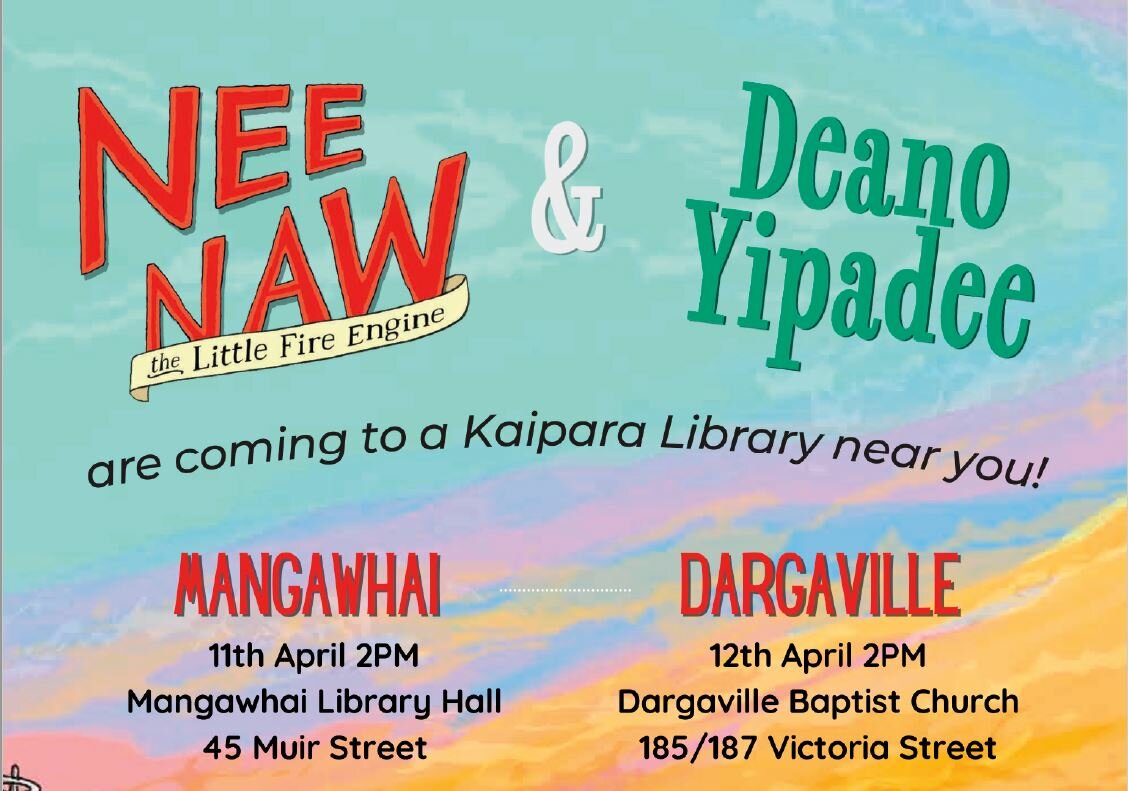 School holiday activities/events at Kaipara libraries